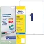 AVZ J8867-5 - Magnet-Schilder, 210 x 297 mm, Inkjet, A4, 5 Etiketten
