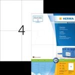 HERMA 4676 - Universal-Etiketten, 105 x 148 mm, 400 St&uuml;ck, wei&szlig;