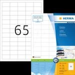 HERMA 4270 - Universal-Etiketten, 38,1 x 21,2 mm, 6500 St&uuml;ck, wei&szlig;