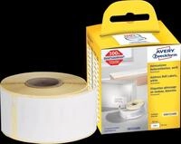 AVZ AS0722400 - Rollenetiketten AS0722400, 36x89mm, wei&szlig;