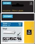 DYMO IND 1805417 - DYMO IND Band Vinyl, 19mm, wei&szlig;/blau