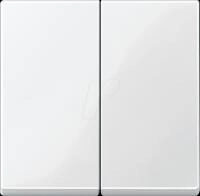 EL SM 432519 - System M, Wippe, Serienschalter, polarwei&szlig;, gl&auml;nzend
