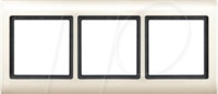 EL ME 400344 - Aquadesign, Rahmen, 3-fach, wei&szlig;