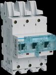 HAGER HTS380E - SLS-Schalter 3-polig E-Charakteristik 80A f&uuml;r Sammelschiene QC