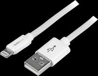 ST USBLT2MW - Kabel USB Lightning-Connector 2 m wei&szlig;