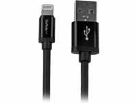 ST USBLT1MB - Sync- & Ladekabel, USB-A > Lightning, 1 m, schwarz