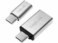 LOGILINK AU0040 - Adapter Set, C zu USB 2.0 Micro B und C zu USB 3.0 A