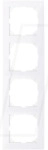 EL MPU 4040-3625 - M-PURE, Rahmen, 4-fach, aktivwei&szlig;, gl&auml;nzend
