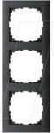 EL MPU 4030-3614 - M-PURE, Rahmen, 3-fach, anthrazit, edelmatt