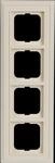 BJ 1724-832 - Abdeckrahmen 4-fach elfenbeinwei&szlig; - Busch-dynasty&reg;