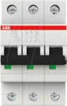 ABB S203-C13 - Leitungsschutzschalter, Char. C, 13 A, 3 polig