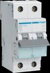 HAGER MBN220 - Leitungsschutzschalter, 2 polig, 6kA, B-Charakteristik, 20A, 2TE