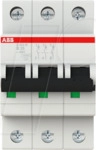 ABB S203M-B25 - Leitungsschutzschalter, Char. B, 25 A, 3 polig