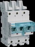 HAGER HTS390E - SLS-Schalter 3-polig E-Charakteristik 100A f&uuml;r Sammelschiene QC