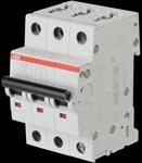 ABB S203-B10 - Leitungsschutzschalter, Char. B, 10 A, 3 polig