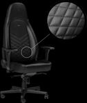 NBL-ICN-PU-BLA - noblechairs ICON Gaming Stuhl - schwarz