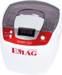 EMMI D21 - Ultraschallreiniger, 2,0 l , 80 W, mit Heizung, Edelstahl