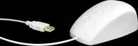 KEYSONIC 60192 - Maus (Mouse), Kabel, USB, IP68, wei&szlig;