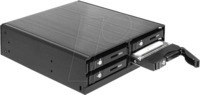 DELOCK 47220 - 5.25er Wechselrahmen f&uuml;r 4 x 2.5er SATA HDD/SSD