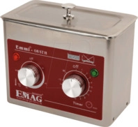 EMMI 08 ST H - Ultraschallreiniger, 0,75 l , 60 W, mit Heizung, Edelstahl