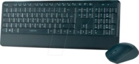 LOGILINK ID0161 - Tastatur-/Maus-Kombination, Funk, schwarz