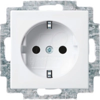 EL BJ 2300 EU - Schutzkontakt-Steckdose balance&reg; SI, alpinwei&szlig;