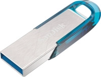 SDCZ73-064G-G46B - USB-Stick, USB 3.0, 64GB, Cruzer Ultra Flair, blau