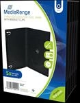MR BOX30 - DVD Leerh&uuml;lle f&uuml;r 1 Disc, 5er Pack