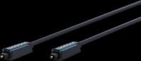 CLICK 70365 - Toslink Kabel, Toslink inkl. 3,5 mm Adapter, 0,5 m