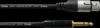 CFM 3 FV - CORDIAL 1x 6,3 mm Klinke stereo,1x XLR female 3 pol, 3,00m