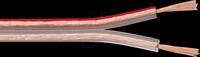 GOOBAY 15125 - Lautsprecherkabel 2x0,75mm&sup2; , 100 m transparent CU