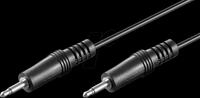 GOOBAY 50460 - Kabel Klinke, 3,5 mm, AUX, Mono, 1,5 m