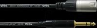 CFM 0,6 MV - CORDIAL 1x 6,3 mm Klinke stereo,1x XLR male 3 pol, 0,60m