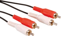 VALUE 11994336 - Cinch Kabel, duplex Stecker / Stecker, 5 m