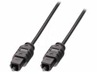 LINDY 35210 - Toslink Kabel, optisches SPDIF, 0,5 m