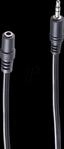 SHVP BS30805 - Kabel Klinke, Verl&auml;ngerung 3,5 mm, 3-Pin, 3 m