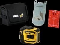 STABILA 18327 - Kreuzlinien-Lot-Laser LAX 300, 4-teiliges Set