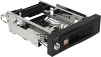 DELOCK 47199 - 5.25" Wechselrahmen f&uuml;r 1 x 3.5" SATA HDD mit L&uuml;ftern