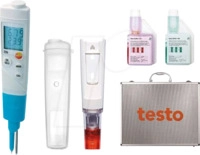TESTO 0563 2066 - pH-Messger&auml;t testo 205-pH2 f&uuml;r halbfeste Medien, Starter-Set