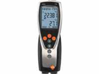 TESTO 0563 7352 - Digital-Thermometer testo 735-2, -200 bis +800 °C. Pt100, 3 Kanä