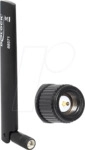 DELOCK 88571 - Antenne, 4G, SMA-Anschluss, WLAN, Bluetooth, Kippgelenk, schwarz
