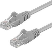 GOOBAY 68454, GOOBAY 68454 - Cat.6 Patchkabel, U/UTP, 2 m, grau, Grundpreis: &euro;