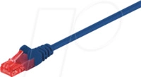GOOBAY 68417 - Cat.6 U/UTP Patchkabel, CCA, blau, 5 m