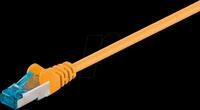 PATCH-C6AQ 1,5GE - Cat.6a High Quality-Patchkabel,gelb,1,5 m