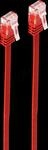 SHVP SP712-SLR - Cat.6 Flachkabel U/UTP, slim, rot, 2 m