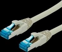 VALUE 21990860 - Patchkabel Cat.6a S/FTP PIMF grau 0.5 m