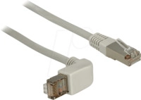 DELOCK 83514 - 0,5 m Cat.5e SFTP, RJ45, gewinkelt / gerade