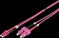 DIGI DK2532-10-4 - LWL Patchkabel, LC / SC Duplex, OM4, 50/125 &micro;m, 10 m