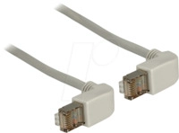 DELOCK 83511 - 1 m Cat.5e SFTP, RJ45, gewinkelt / gewinkelt