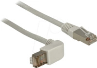DELOCK 83516 - 2 m Cat.5e SFTP, RJ45, gewinkelt / gerade